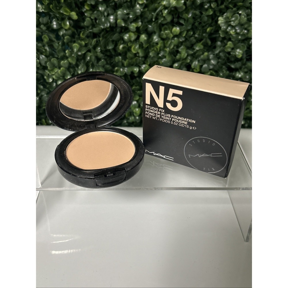 MAC Cosmetics NEW Studio Fix Powder Plus Foundation N5 Makeup Original Formula